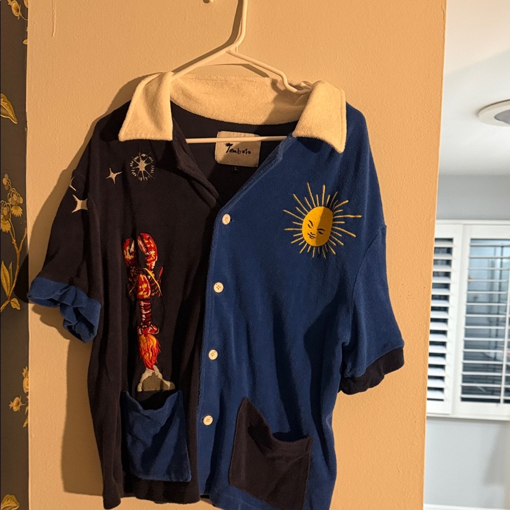 Tombolo Rocket Lobster Cabana Men Shirt